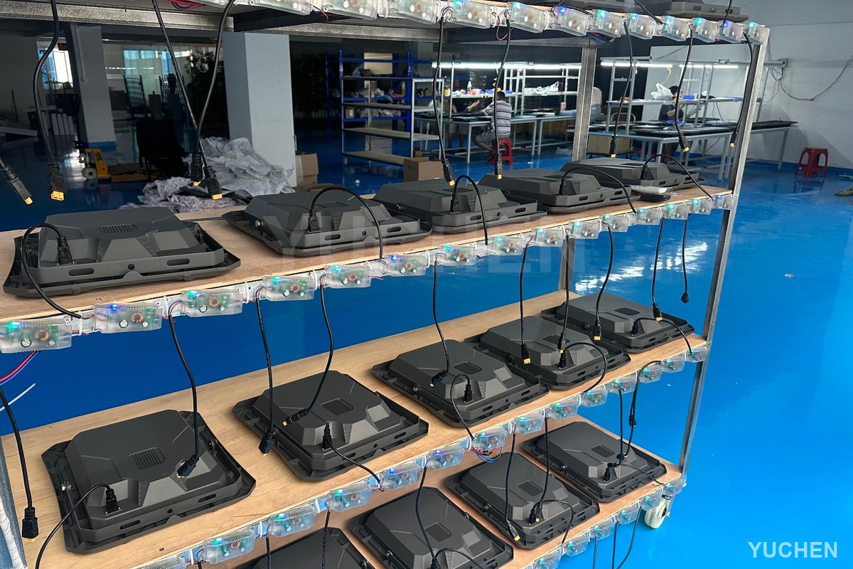 Aging test of M1 floodlight batches